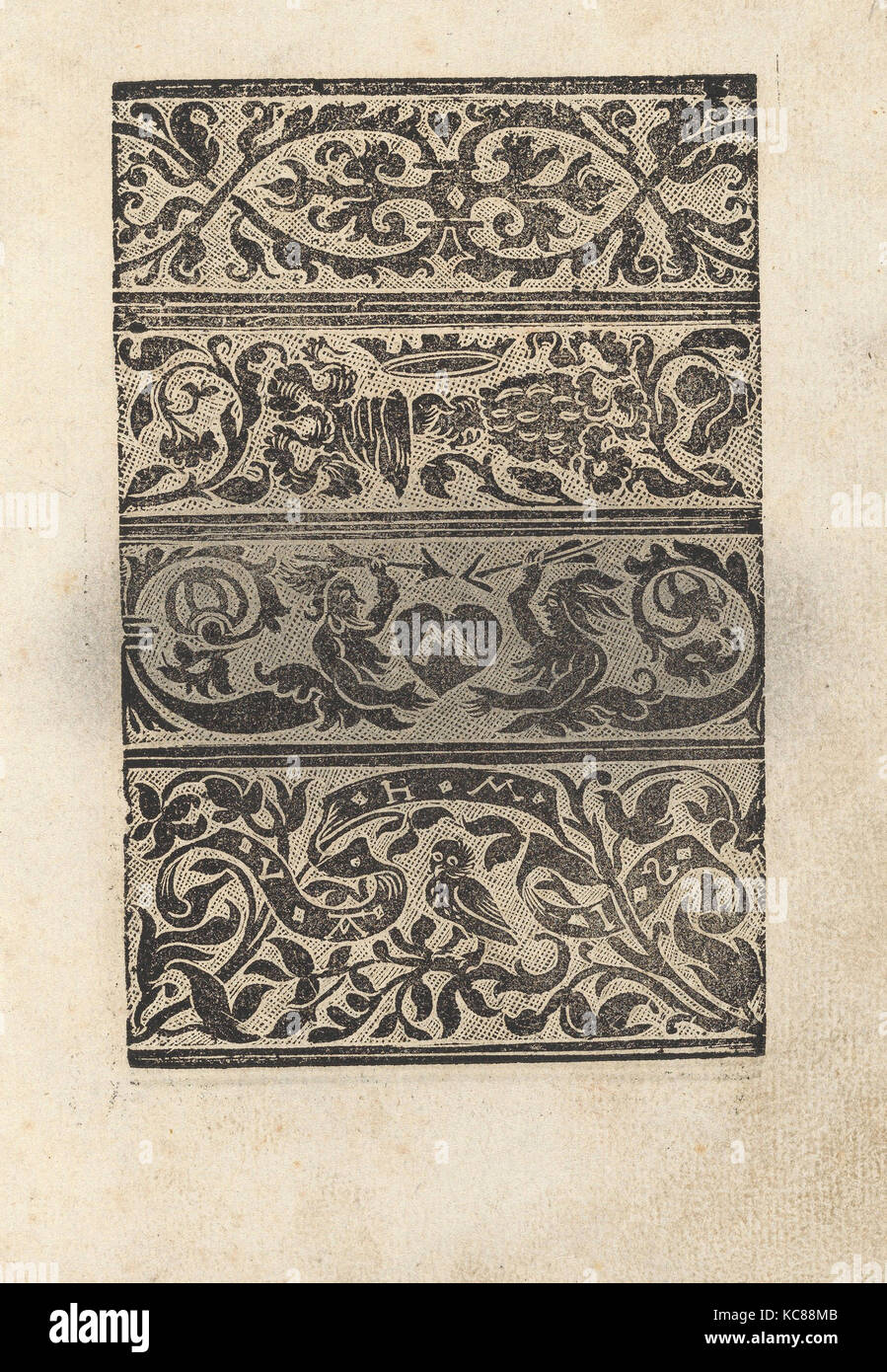 Ein ney Furmbüchlein, Page 17, recto, ca. 1525–29 Stock Photo