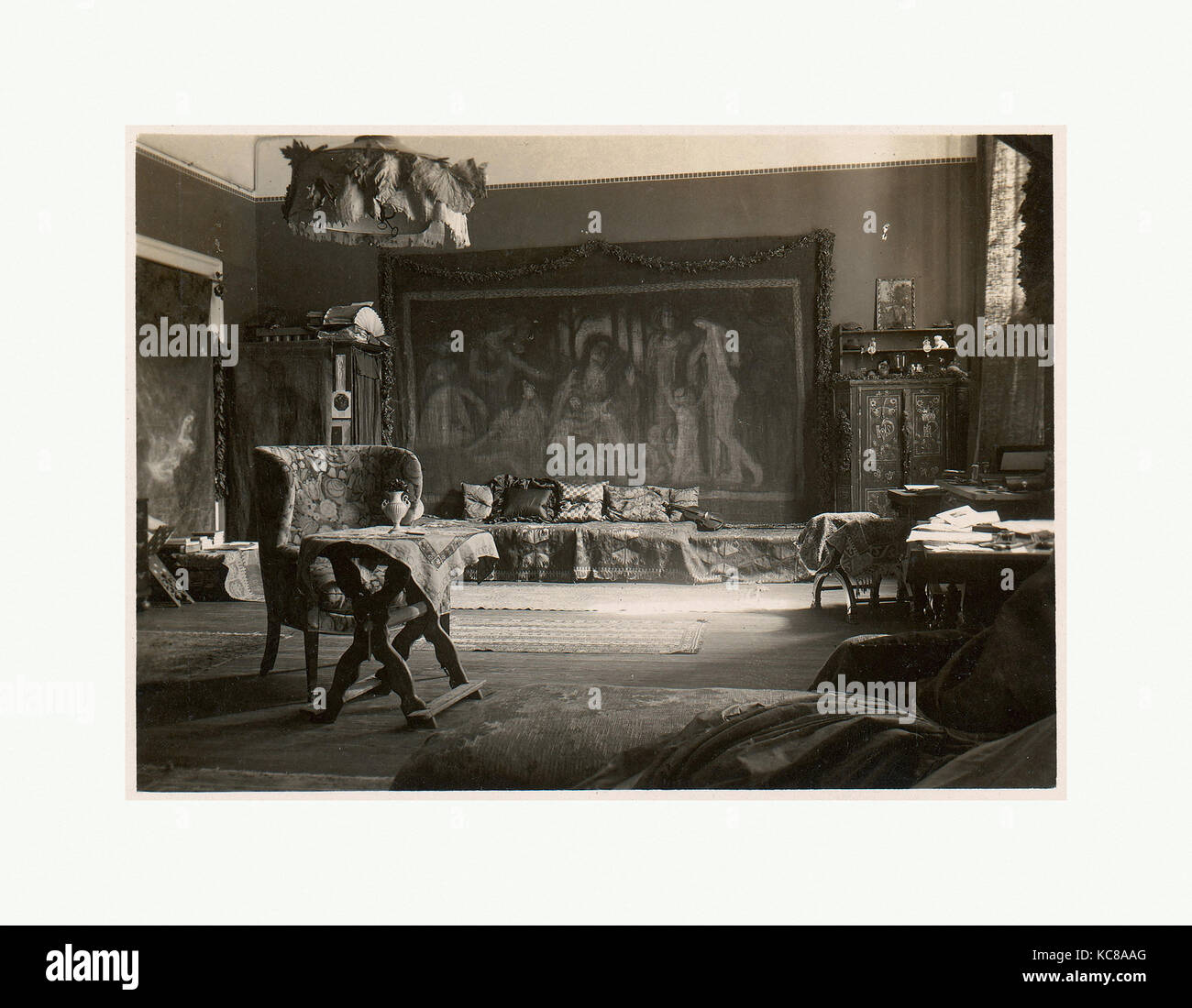 The Studio, 1910s, Platinum print, Photographs, Frank Eugene (American, New York 1865–1936 Munich Stock Photo