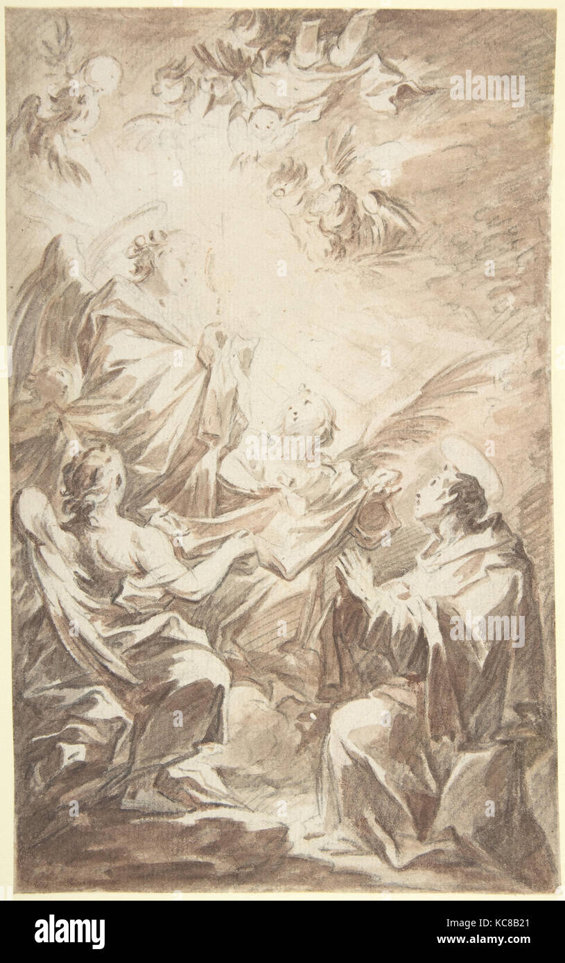 St. Paschal Baylon Adorning the Blessed Sacrament, Mariano Salvador de