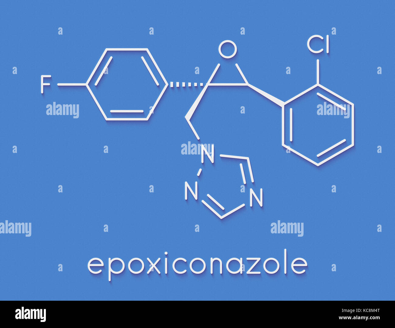 Epoxiconazole Fungicide Molecule Used In Agriculture For Crop 