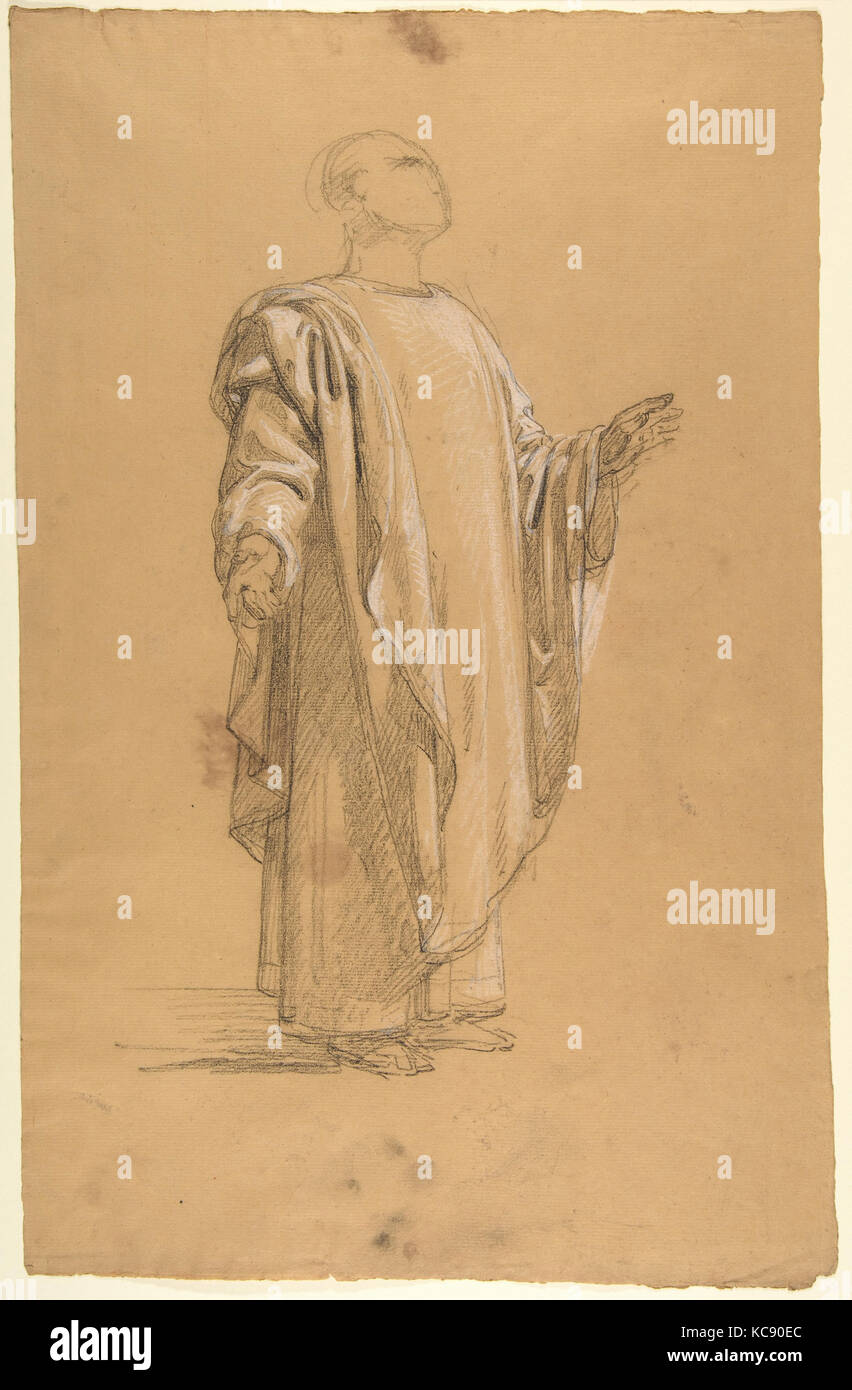 Saint Remi (lower register; study for wall paintings in the Chapel of