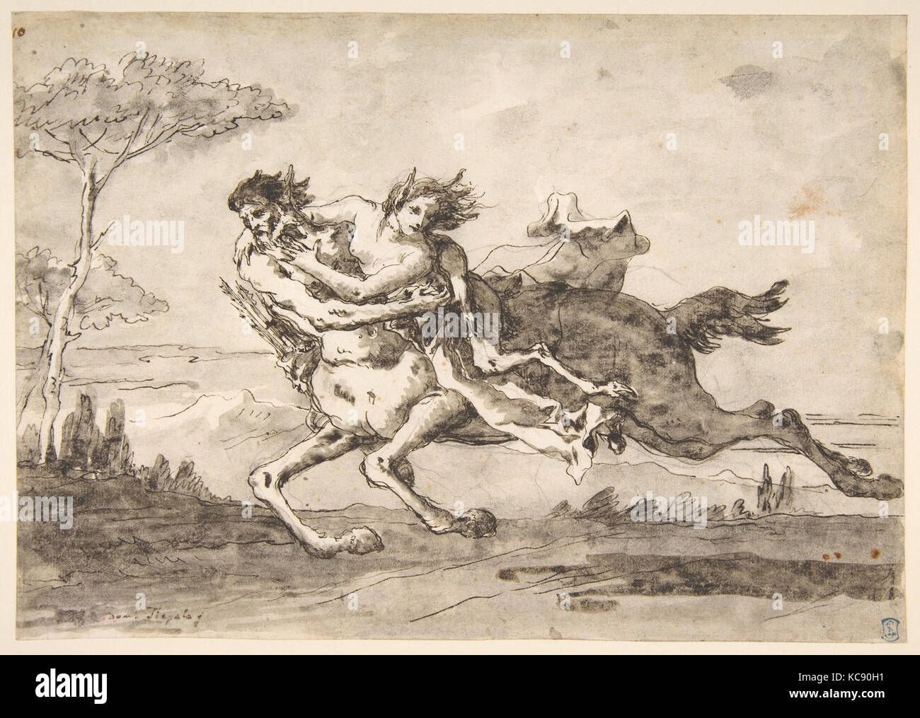 Centaur abducting hi-res stock photography and images - Alamy