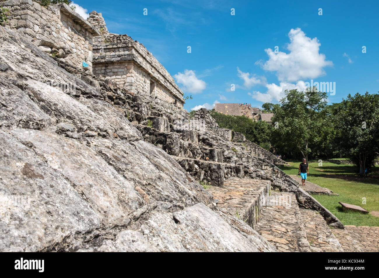 Ek Balam Mayan archeological site Yucatan Mexico Stock Photo - Alamy