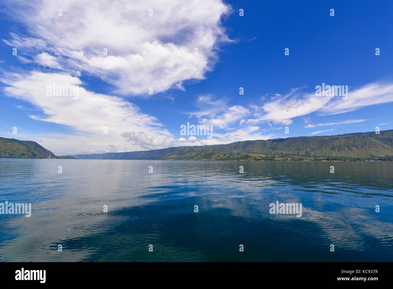 Lake Toba Sumatra Stock Photo