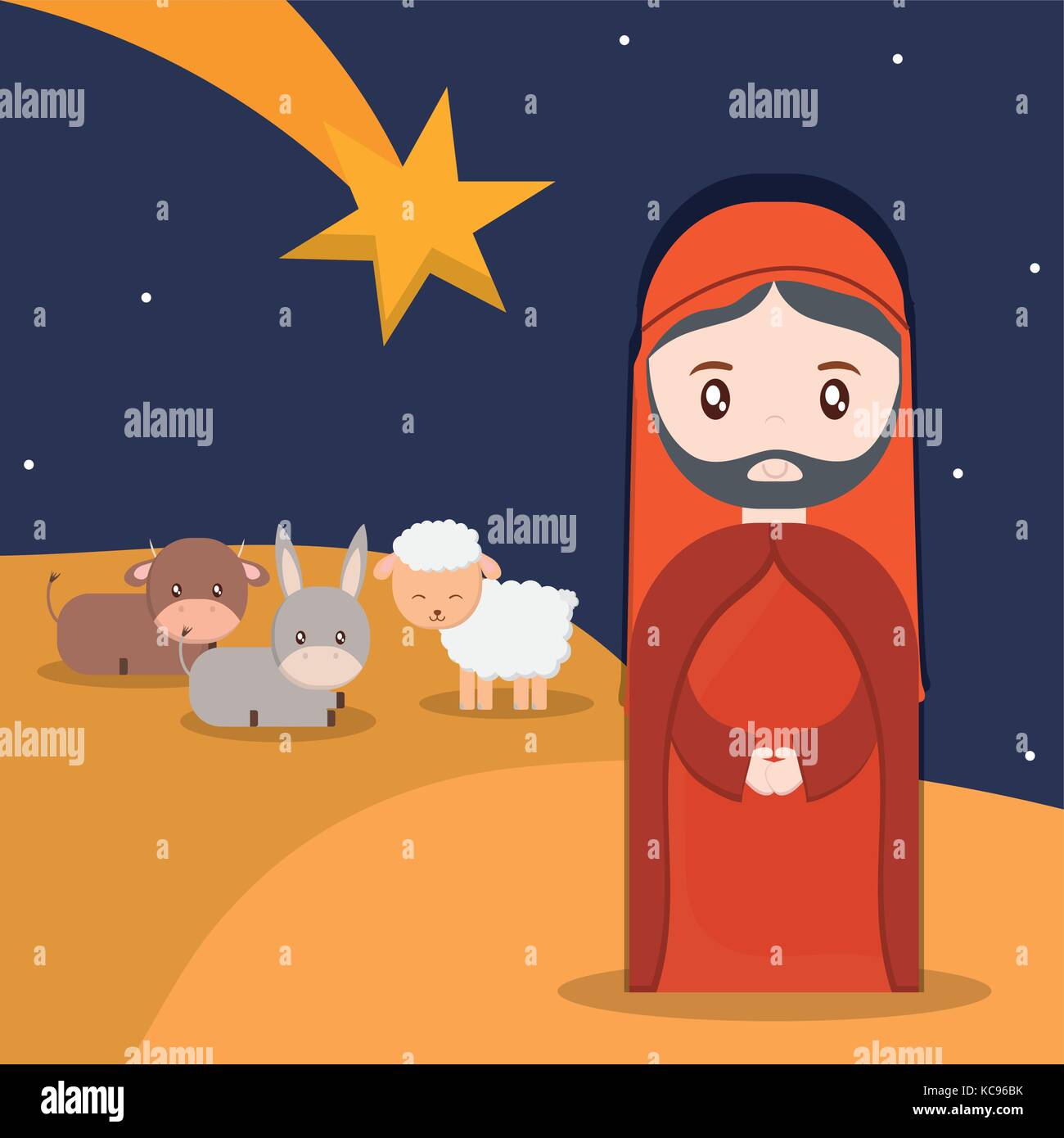 Holy family design Stock Vector Image & Art Alamy