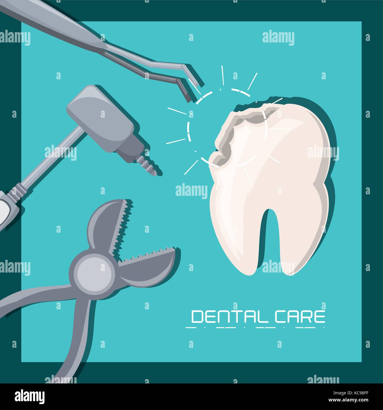 Dental care design Stock Vector Image & Art - Alamy