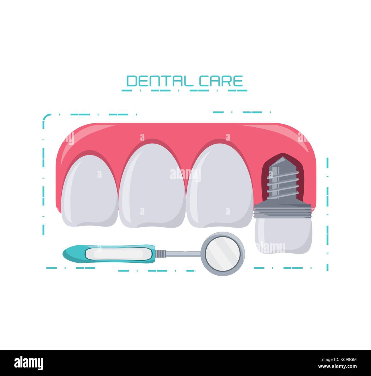 Dental care design Stock Vector Image & Art - Alamy
