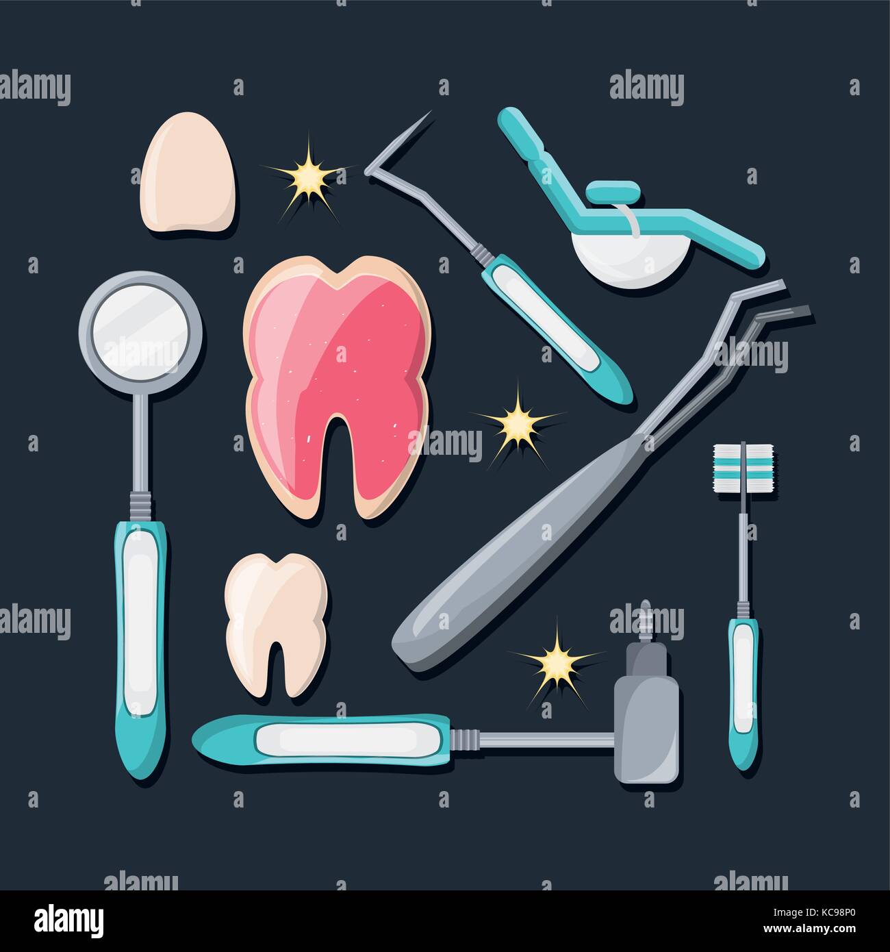 Dental care design Stock Vector Image & Art - Alamy