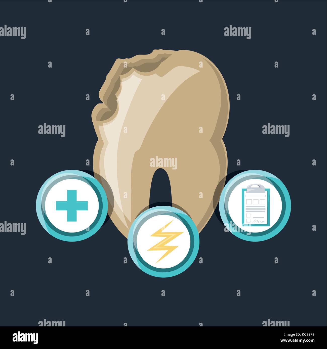 Dental care design Stock Vector Image & Art - Alamy