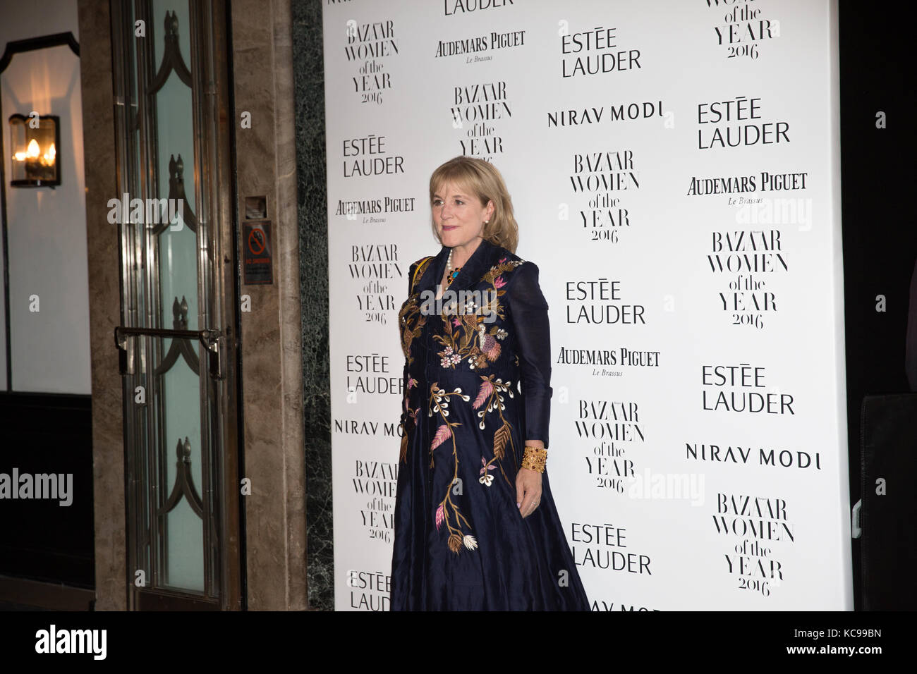 Hannah Rothschild at Harper's Bazaar Women Of The Year Awards 2016 In London Stock Photo