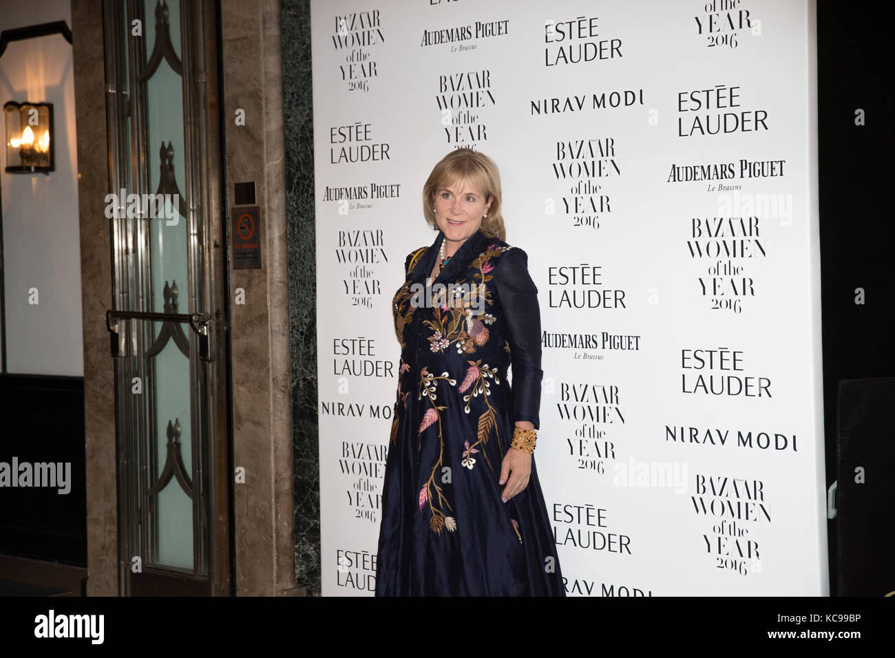 Hannah Rothschild at Harper's Bazaar Women Of The Year Awards 2016 In London Stock Photo