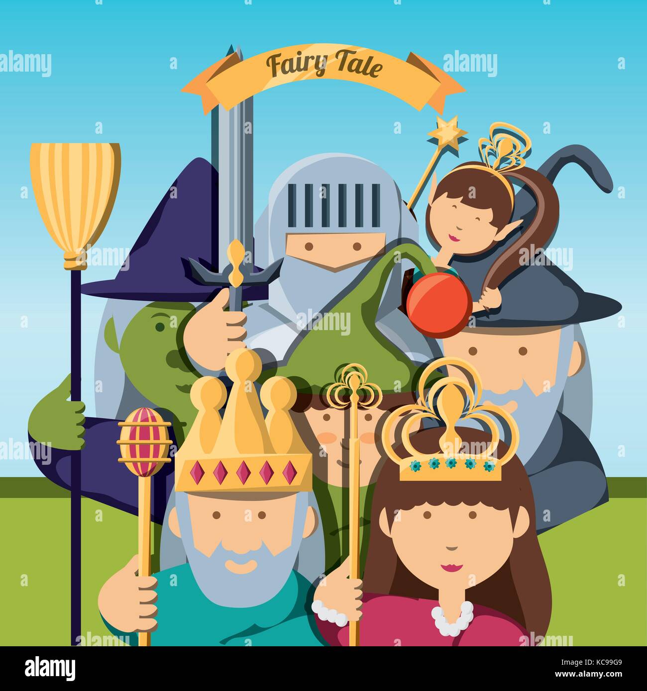 Fairytale concept design Stock Vector Image & Art - Alamy