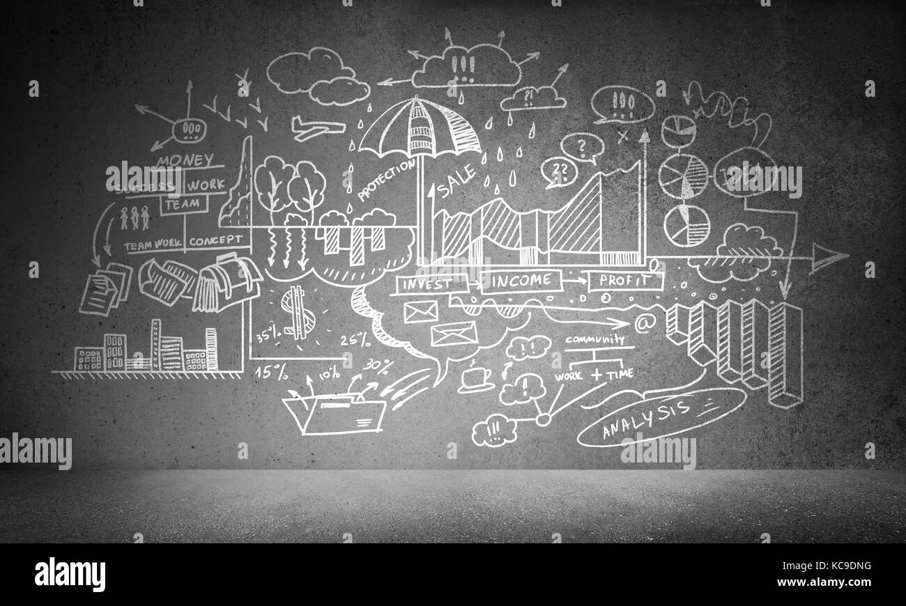 Business analyzing and planning Stock Photo - Alamy