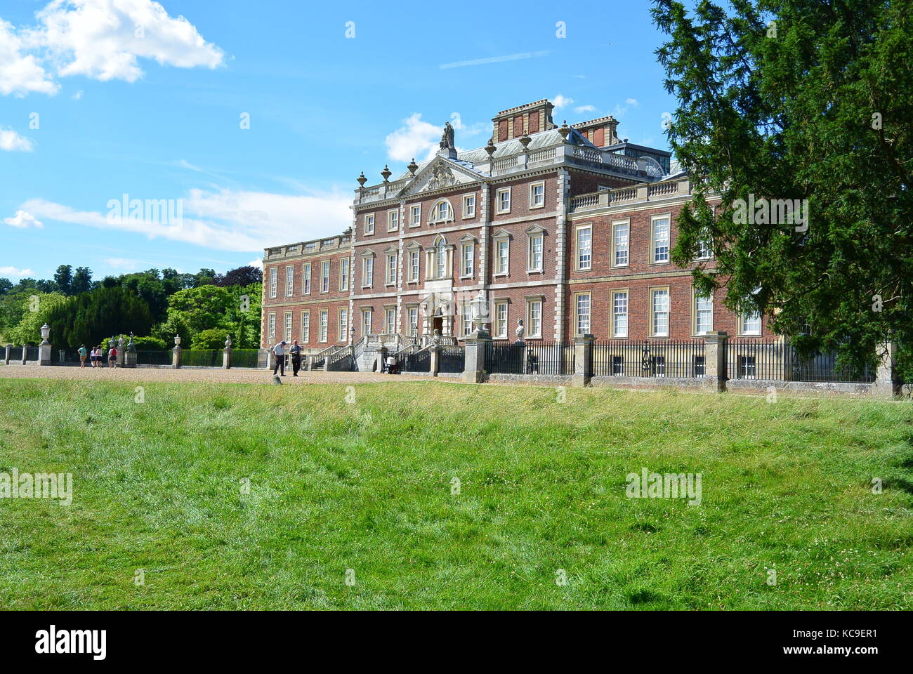 Stately home Wimpole estate near Cambridge Stock Photo Alamy