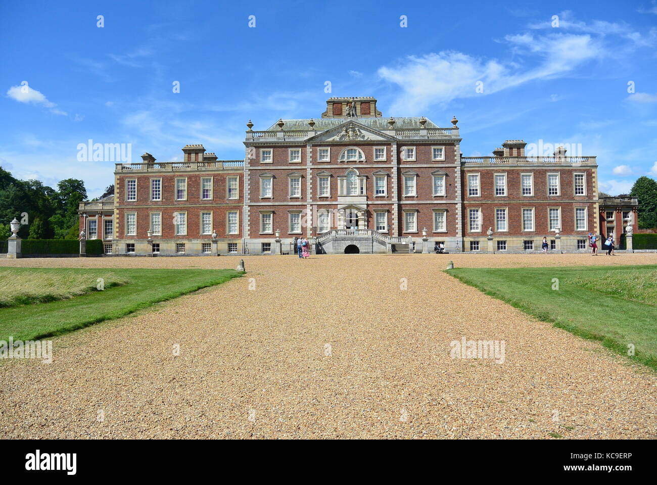 Stately home Wimpole estate near Cambridge Stock Photo Alamy