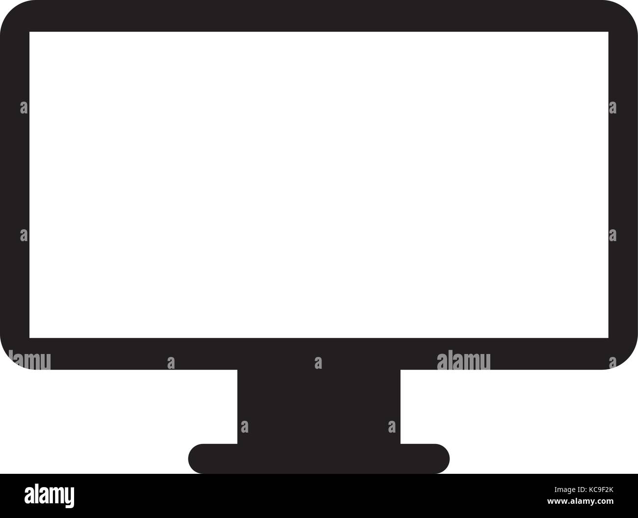 monitor screen pc technology device Stock Vector Image & Art Alamy