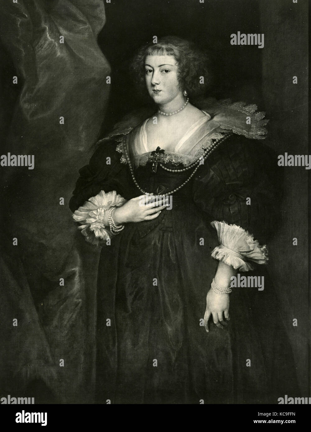 Portrait of Amalia of SolmsBraunfels Princess d'Orange, painting by