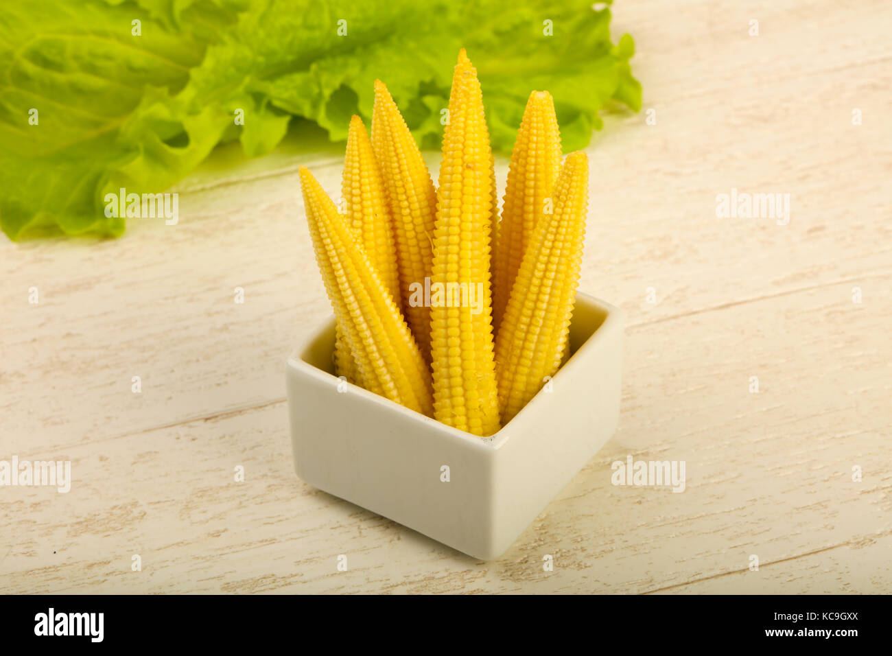 Young raw baby corn Stock Photo Alamy