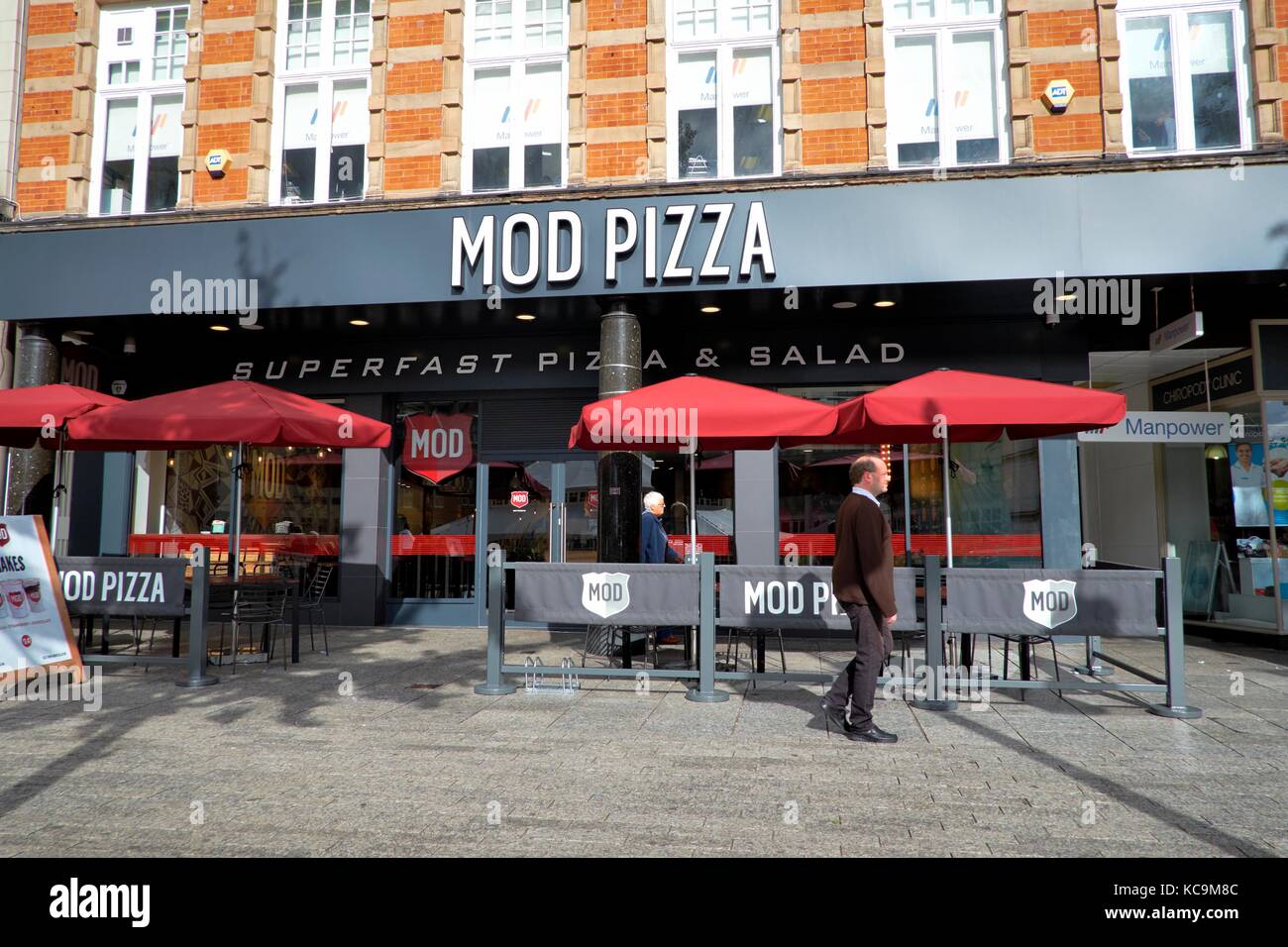 Mod Pizza Nottingham England UK Stock Photo Alamy