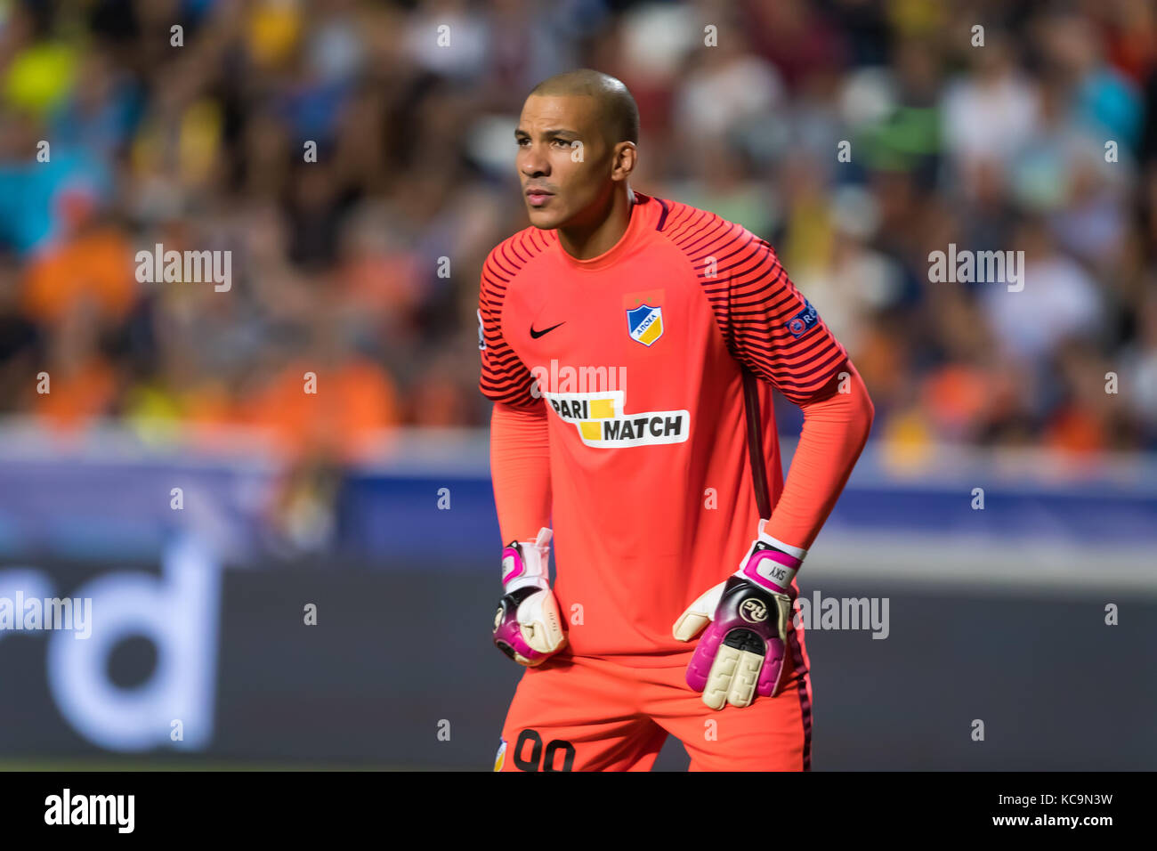 Apoel Nicosia Goalkeeper Hi Res Stock Photography And Images Alamy