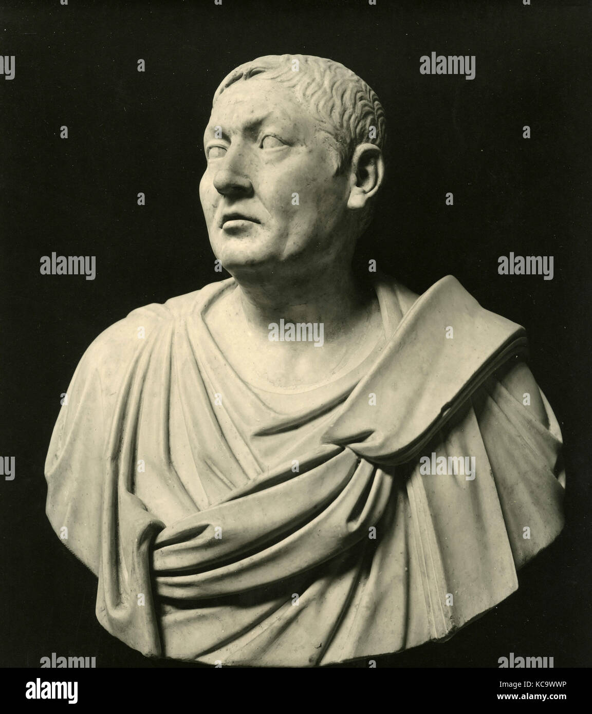Caius Marius, head statue Stock Photo