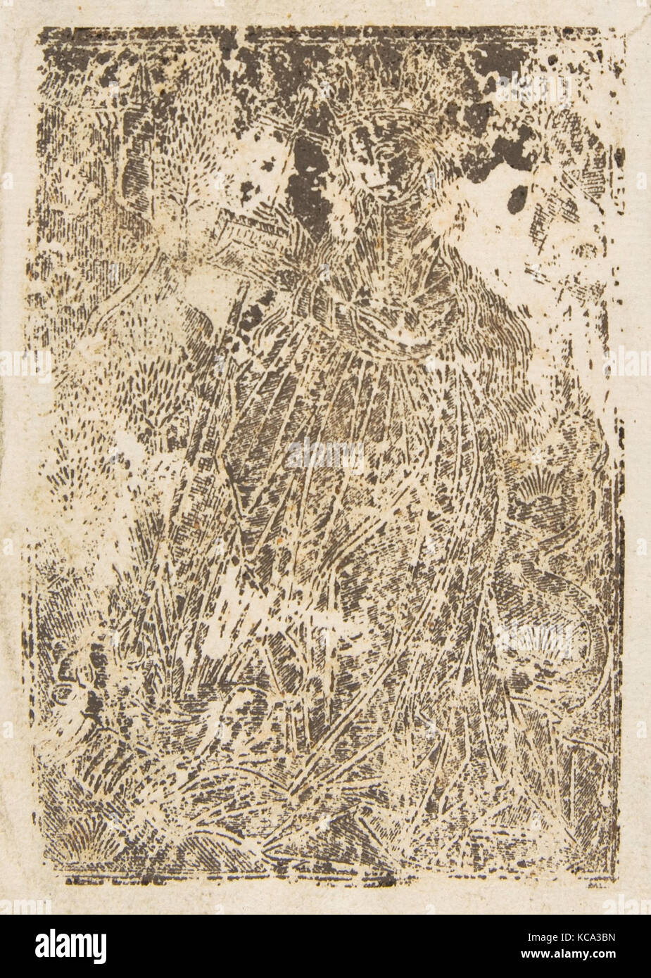 St. Margaret (Schr. 2846), Anonymous, German, 15th century, 15th century Stock Photo