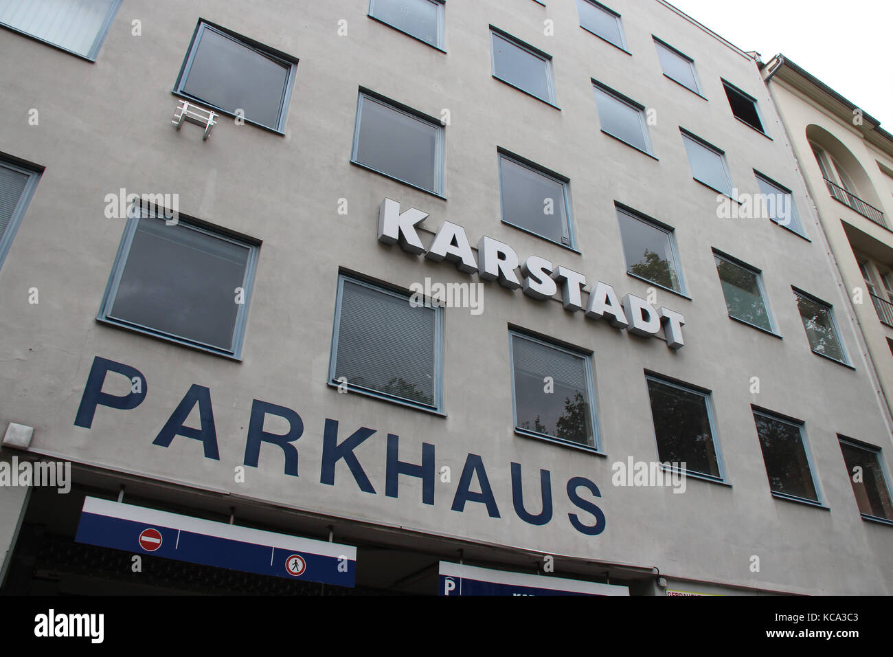 Building on Ranke street in Berlin (Germany). Stock Photo