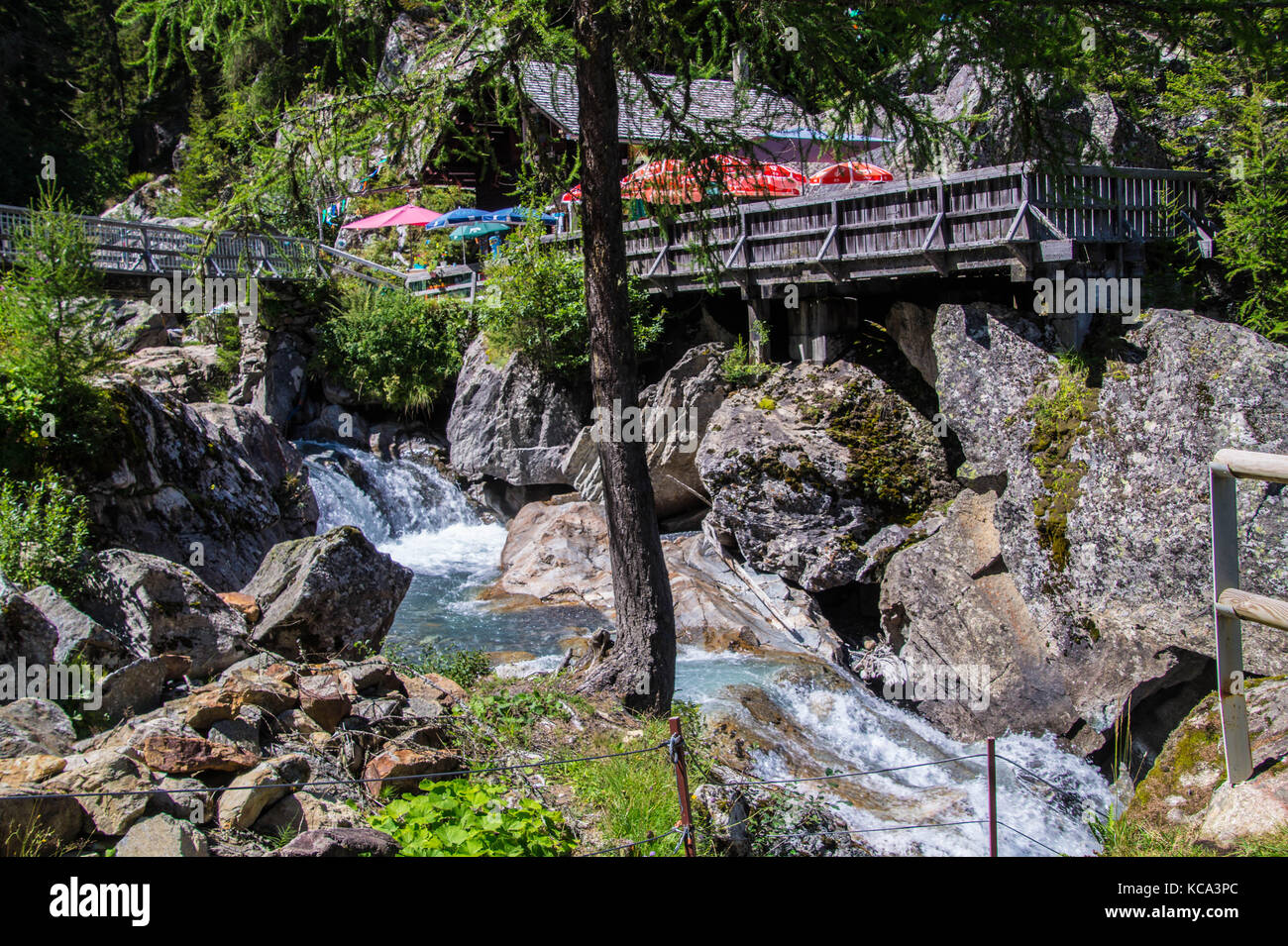 riviere in the french alps Stock Photo Alamy