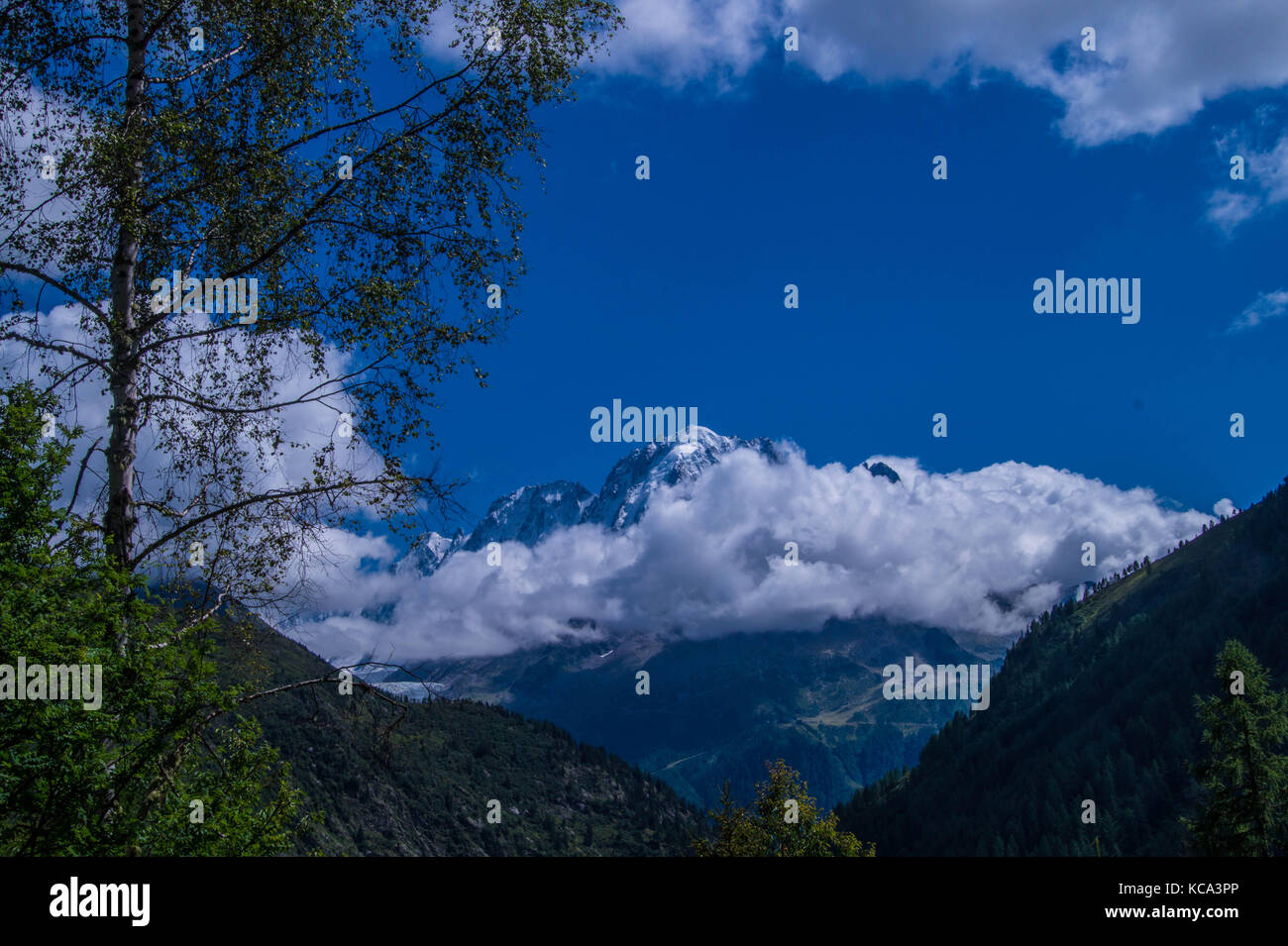 landscape of the French Alps Stock Photo - Alamy