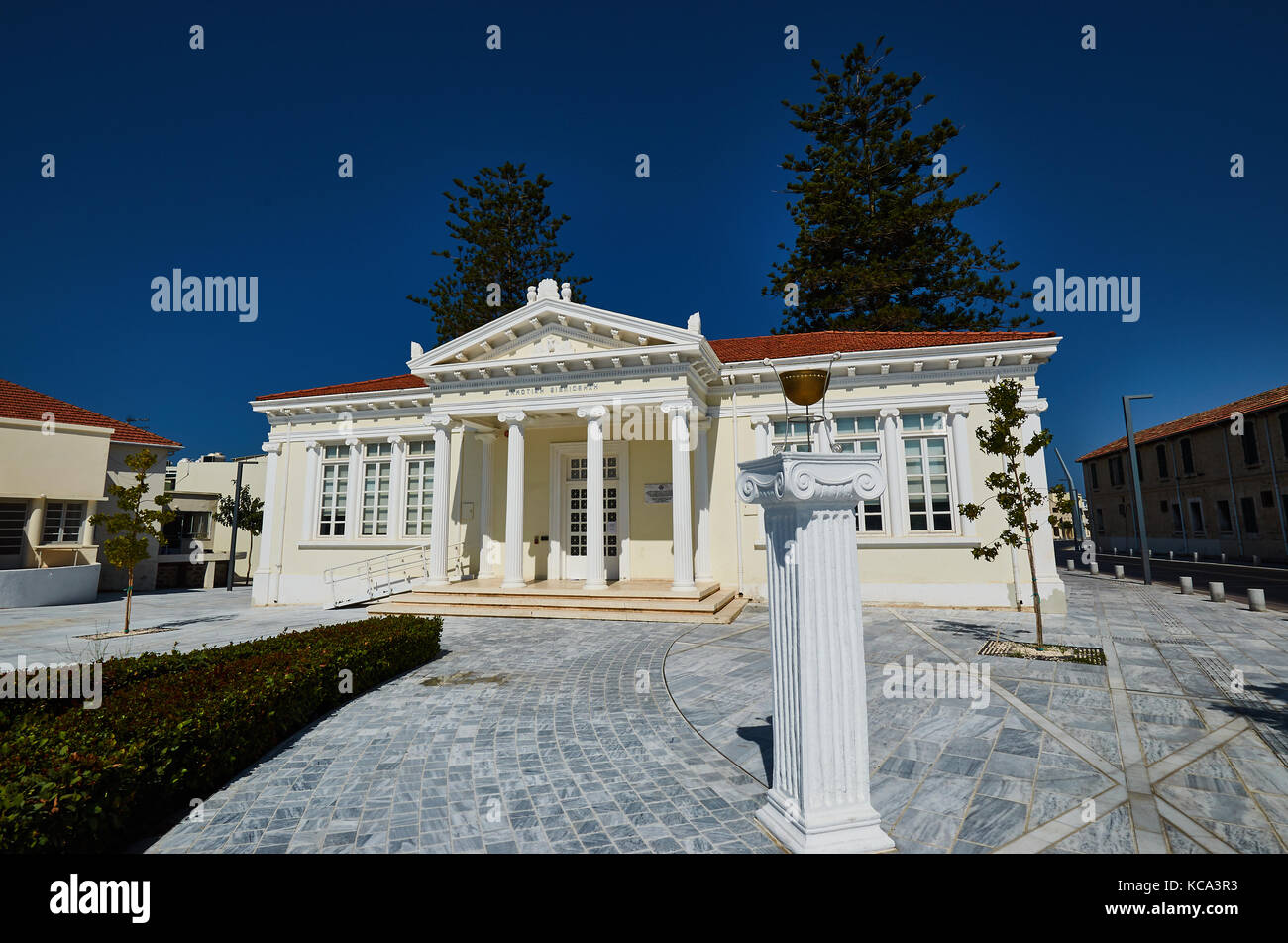 Library, Paphos, Cyprus Stock Photo - Alamy