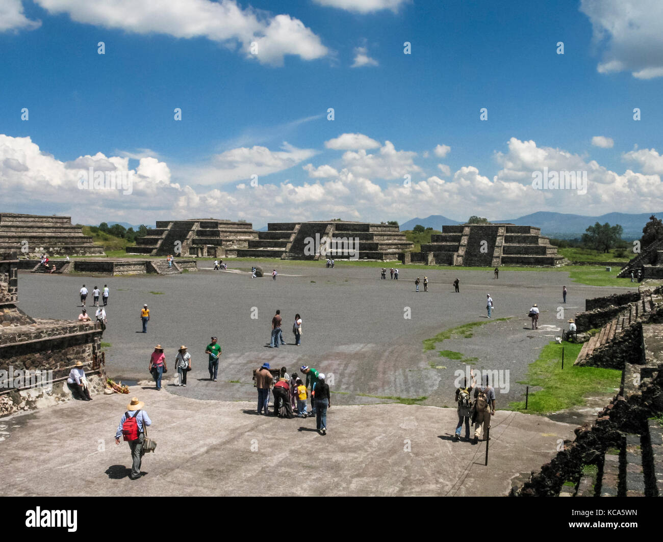 Plaza de la Luna (Plaza of the Moon), Teotihuacan near Mexcio City