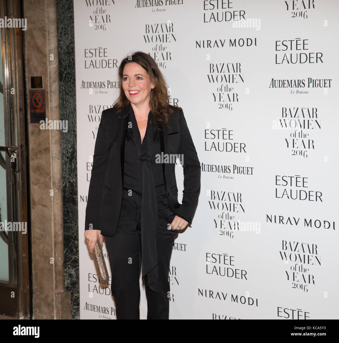Olivia Colman at Harper's Bazaar Women Of The Year Awards 2016 in London Stock Photo