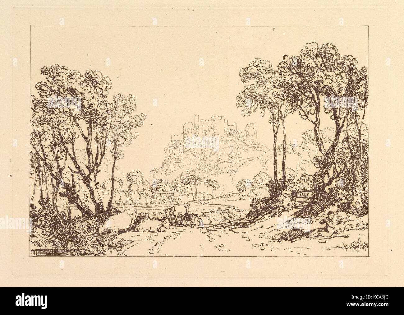 Joseph Mallord William Turner and W.T. Annis and J.C. Easling: The Mildmay  Sea-Piece Picture Color Codes