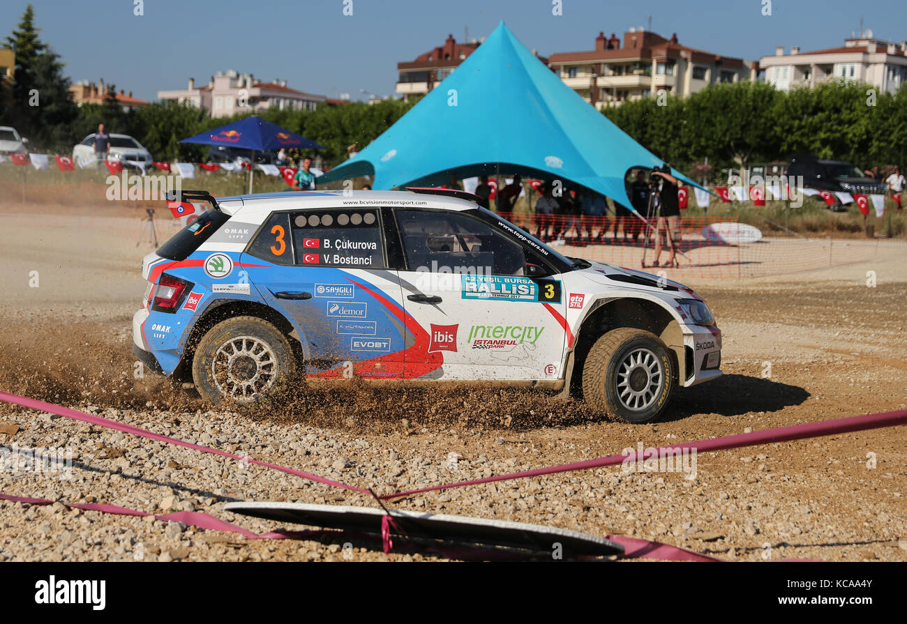 Bursa Turkey July 22 2017 Ugur Soylu Drives Skoda Fabia Stock Photo Picture And Royalty Free Image Image 86659653
