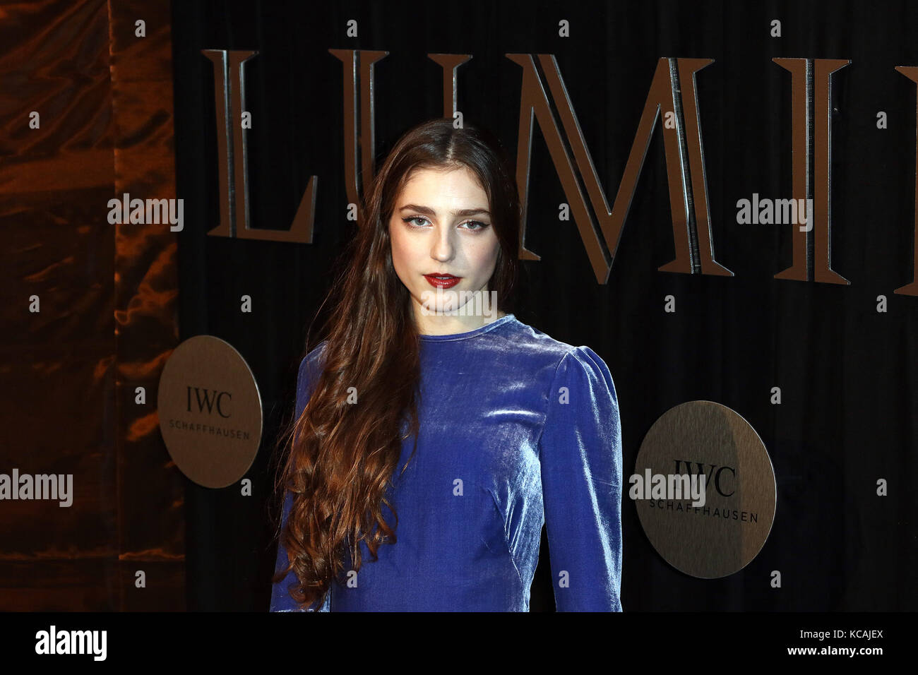 Birdy, BFI Fundraising Gala Luminous, Guildhall, London UK, 03 October 2017 Stock Photo