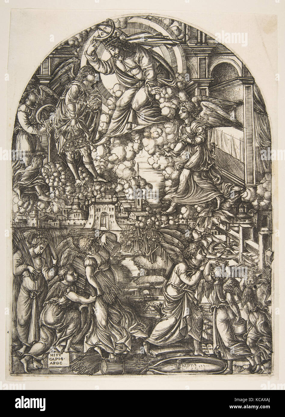 The Winepress of the Wrath of God, from the Apocalypse, Jean Duvet, n.d