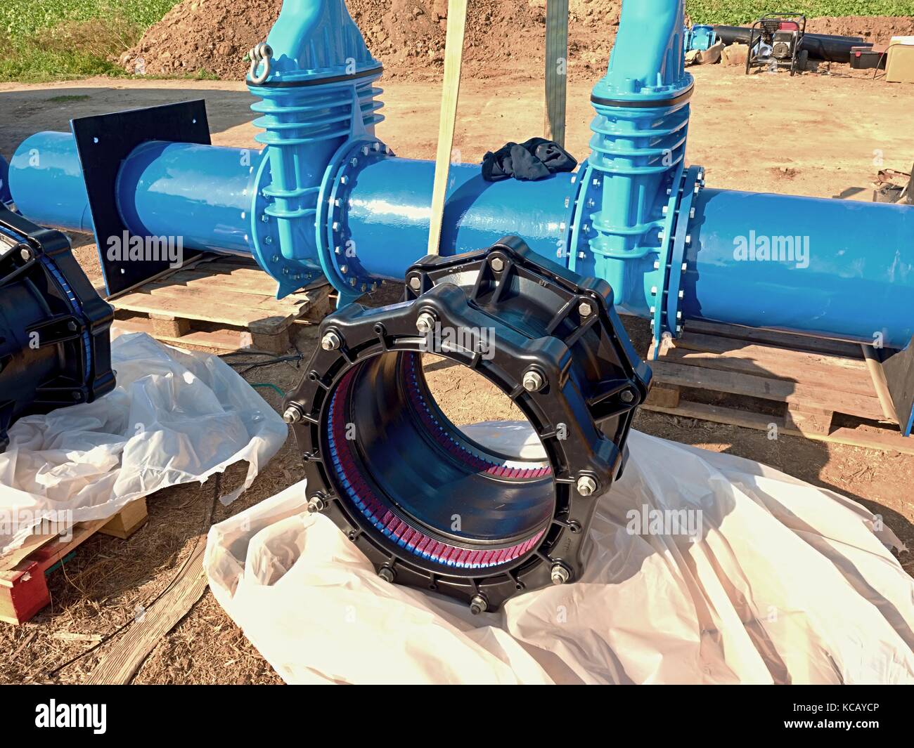 500mm new eccentric fastener joint unit. 500 mm drink water Gate valve