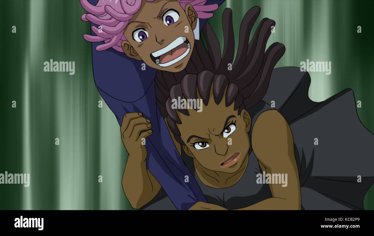 NEO YOKIO, from top Kaz Kaan (voice Jaden Smith), Lexy (voice The