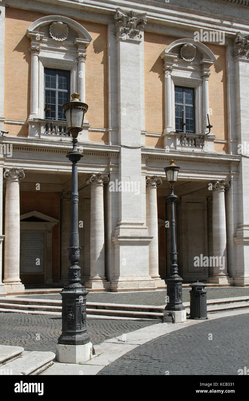 Capitoline Hill. The design of the Piazza del Campidoglio and the ...