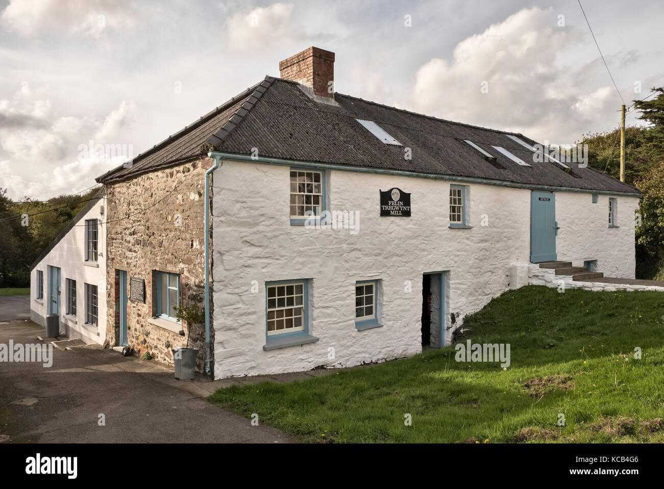 Melin Tregwynt, a traditional woollen mill and craft centre in