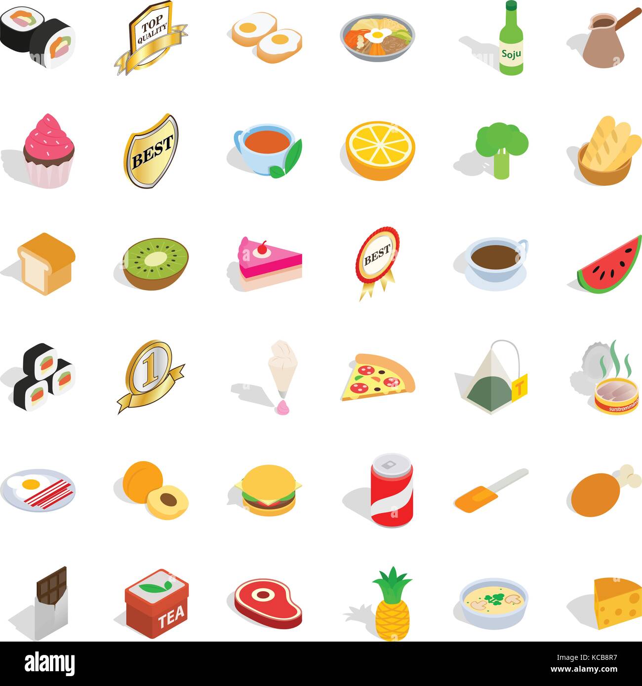 Fauna icons set, isometric style Stock Vector Image & Art - Alamy