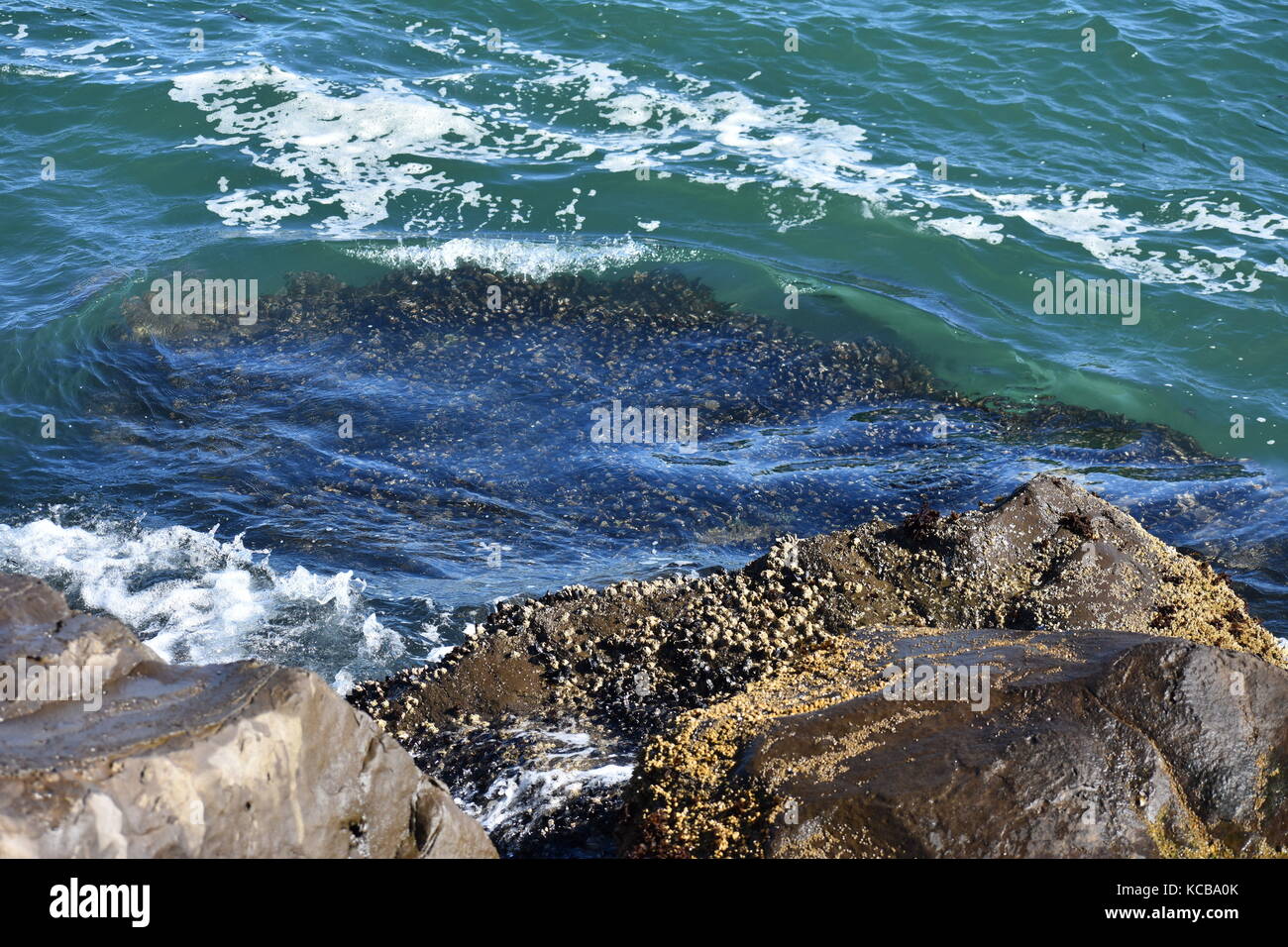 Ocean Rocks Stock Photo Alamy
