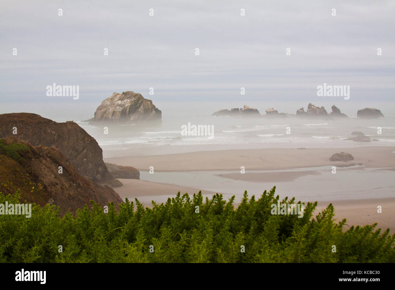 Face Rock beach in Bandon, Oregon Stock Photo - Alamy