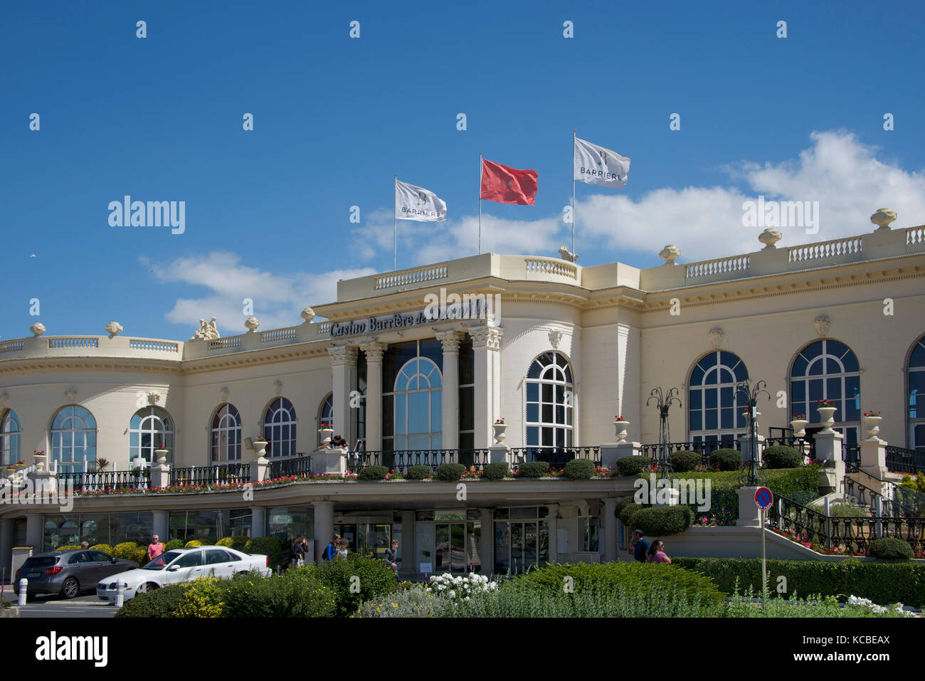 Casino Barriere de Deauville Normandy France Stock Photo Alamy