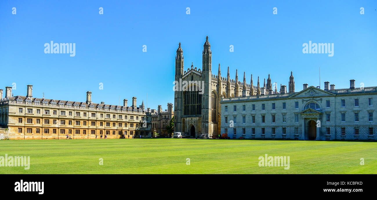 Kings College, Cambridge University, England Stock Photo