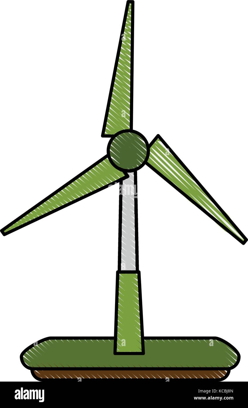 Wind turbine energy Stock Vector Image & Art - Alamy