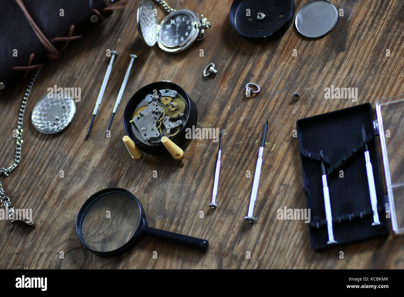 Watch Repair High Resolution Stock Photography and Images Alamy