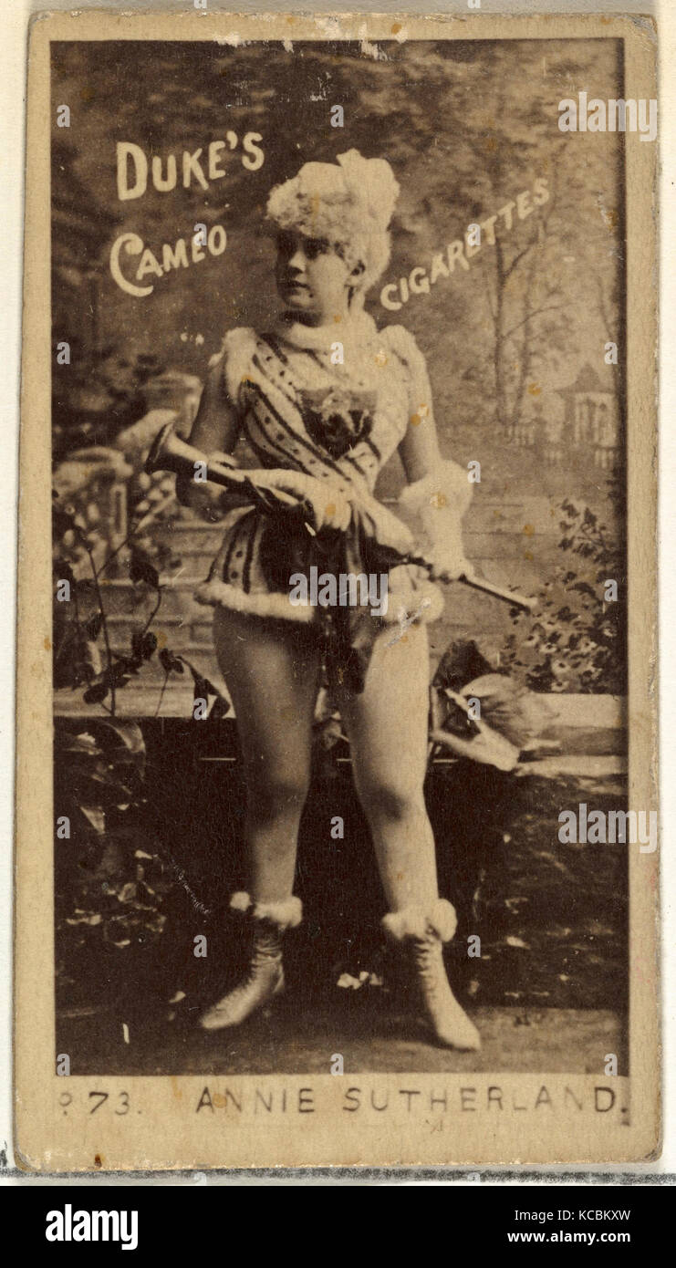 Drawings and Prints, Photograph, Card Number 73, Annie Sutherland, from ...
