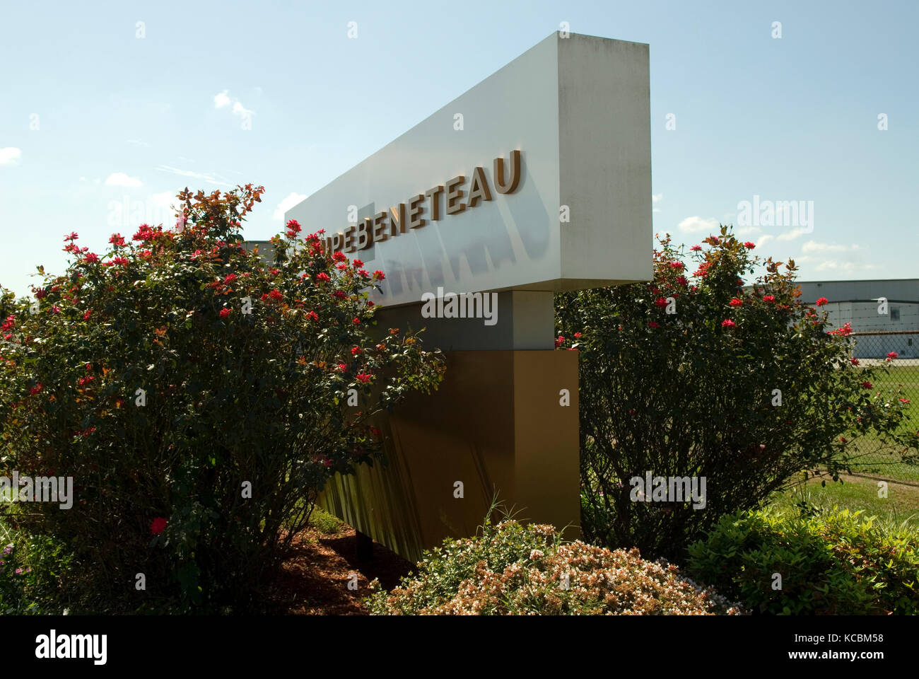 Groupe Beneteau yacht plant Marion SC, USA. French based manufacturing company, producer of