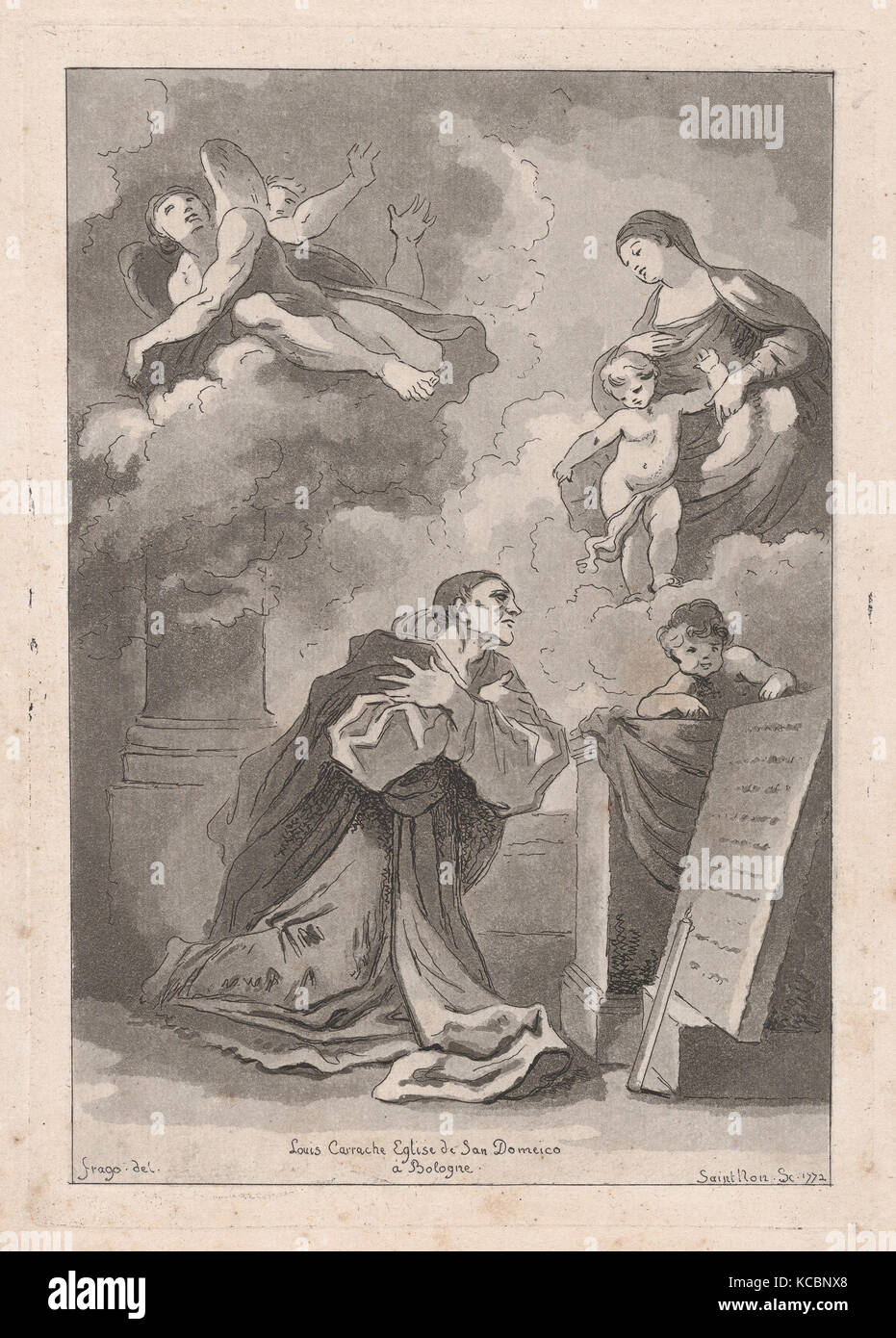Recueil de Griffonis, de Vues, Paysages, fragments antiques et sujets historiques...s..i..n..d.., 1780 Stock Photo